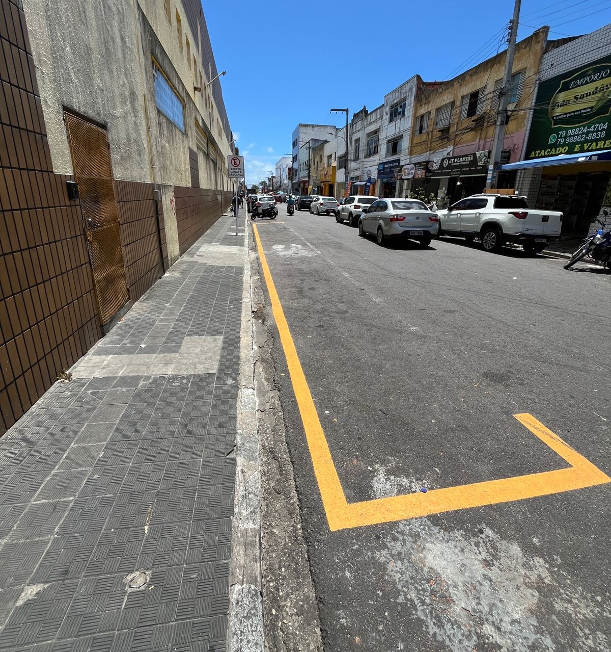 SMTT cria seis vagas exclusivas de carga e descarga no Centro de Aracaju - SMTT Aracaju